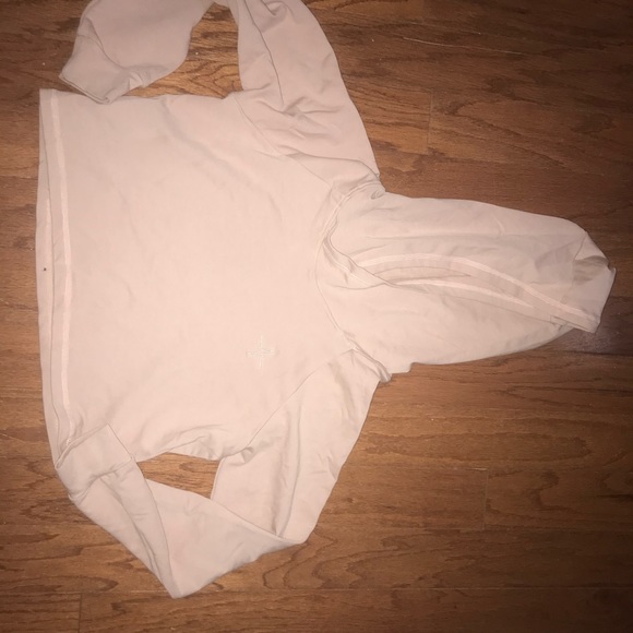 Ethos Nude/Blush Crop Sweatshirt - Picture 3 of 5